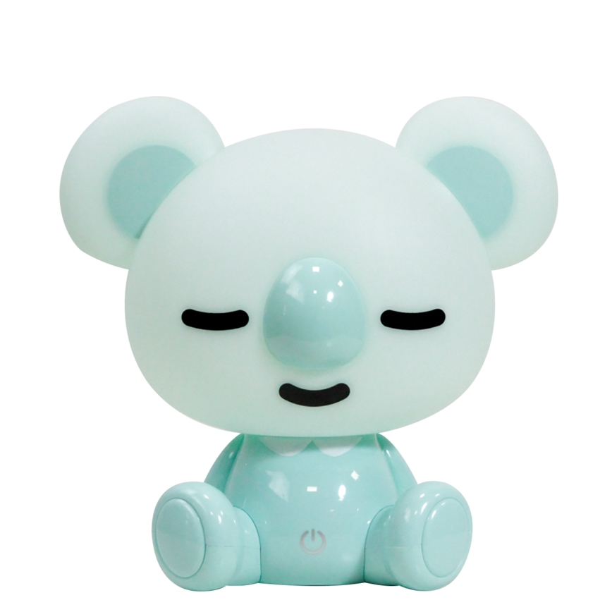 ONLI - Lampă de veghe LED dimabilă pentru copii PUPPIES LED/3W/230V 20 cm koala/verde