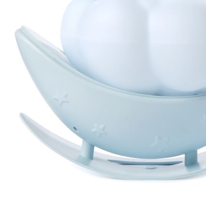 ONLI - Lampă de veghe LED reîncărcabilă pentru copii NUVOLINA LED/2,5W/5V 300 mAh ursuleț/albastru