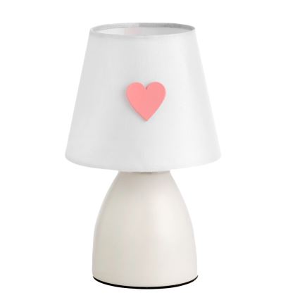 ONLI - Lampă pentru copii TITTA, 1xE14, 6W, 230V, 20 cm, albă