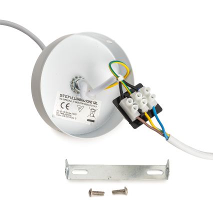 ONLI - Lustra pe cablu RINGO 1xE27/15W/230V din rafie