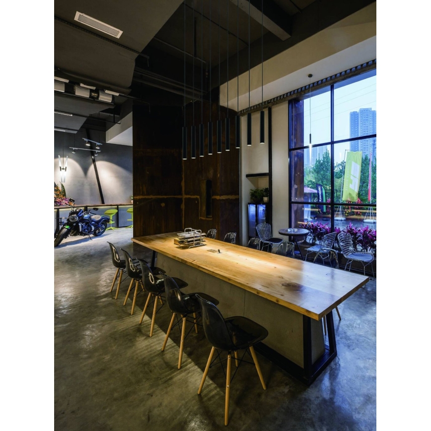 Open Design OR80803 - Pendul pe cablu SLIMI 1xG9/3,5W/230V, negru