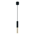 Open Design OR80810 - Pendul SLIMI pe cablu 1xG9/3,5W/230V negru/auriu
