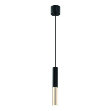 Open Design OR80810 - Pendul SLIMI pe cablu 1xG9/3,5W/230V negru/auriu