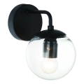 Open Design OR81404 - Aplică de perete BAO 1xE27/8W/230V negru/transparent