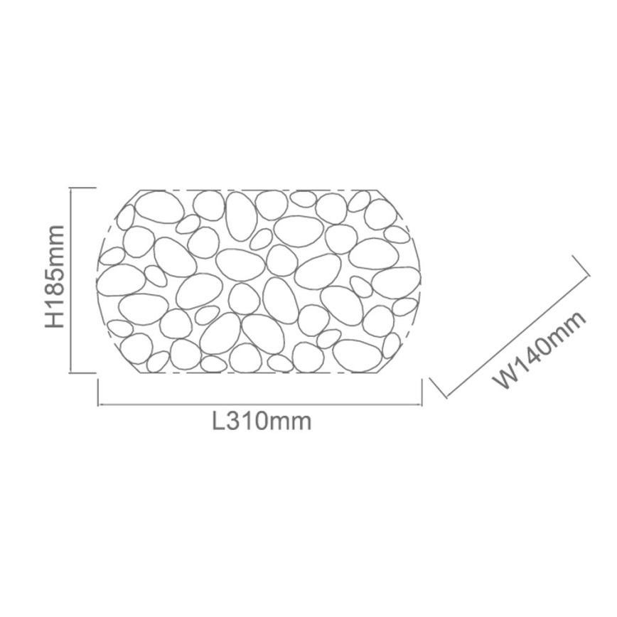 Open Design OR81466 - Aplică de perete CARERA 1xG9/7W/230V albă