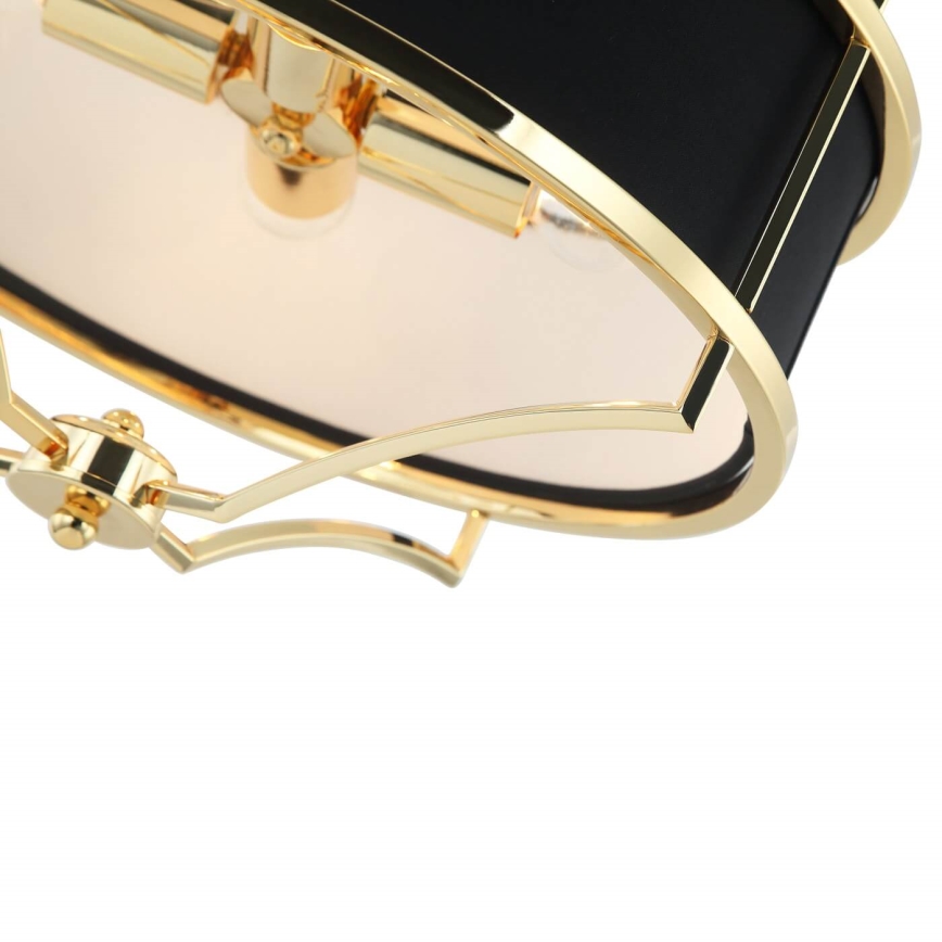 Open Design OR84153 - Lustră pe tijă STESSO, 4xE27/15W/230V, Ø 42 cm, auriu/negru