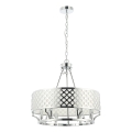 Open Design OR84375 - Lustru suspendat pe lanț VERNO 6xE14/12W/230V Ø 55 cm crom lucios