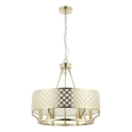 Open Design OR84382 - Candelabru cu lanț VERNO 6xE14/12W/230V Ø 55 cm alamă