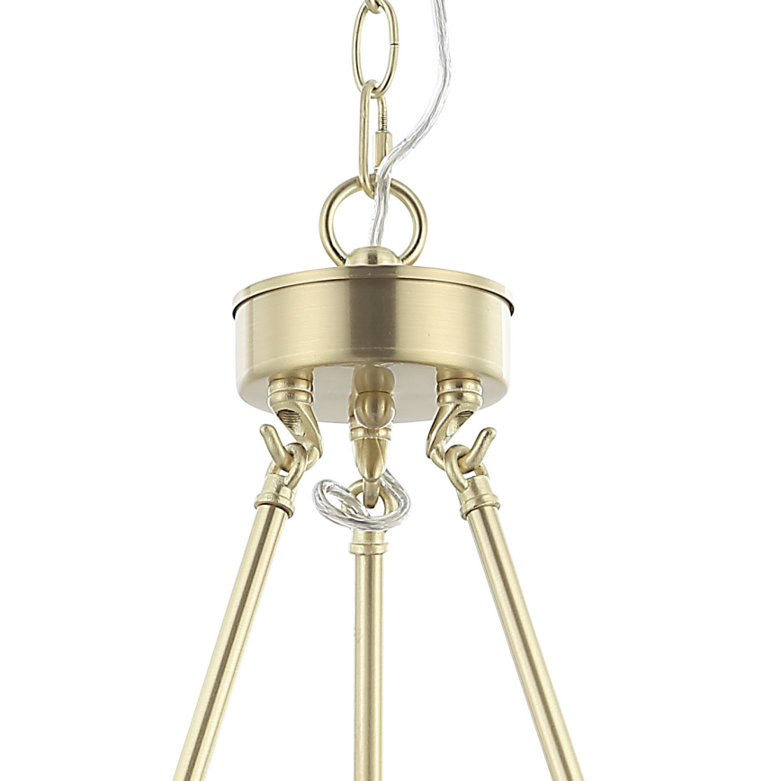 Open Design OR84382 - Candelabru cu lanț VERNO 6xE14/12W/230V Ø 55 cm alamă