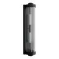 Open Design OR84498 - Aplica de perete pentru baie FUMI 2xG9/8W/230V IP44 neagră