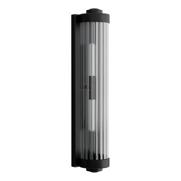 Open Design OR84498 - Aplica de perete pentru baie FUMI 2xG9/8W/230V IP44 neagră