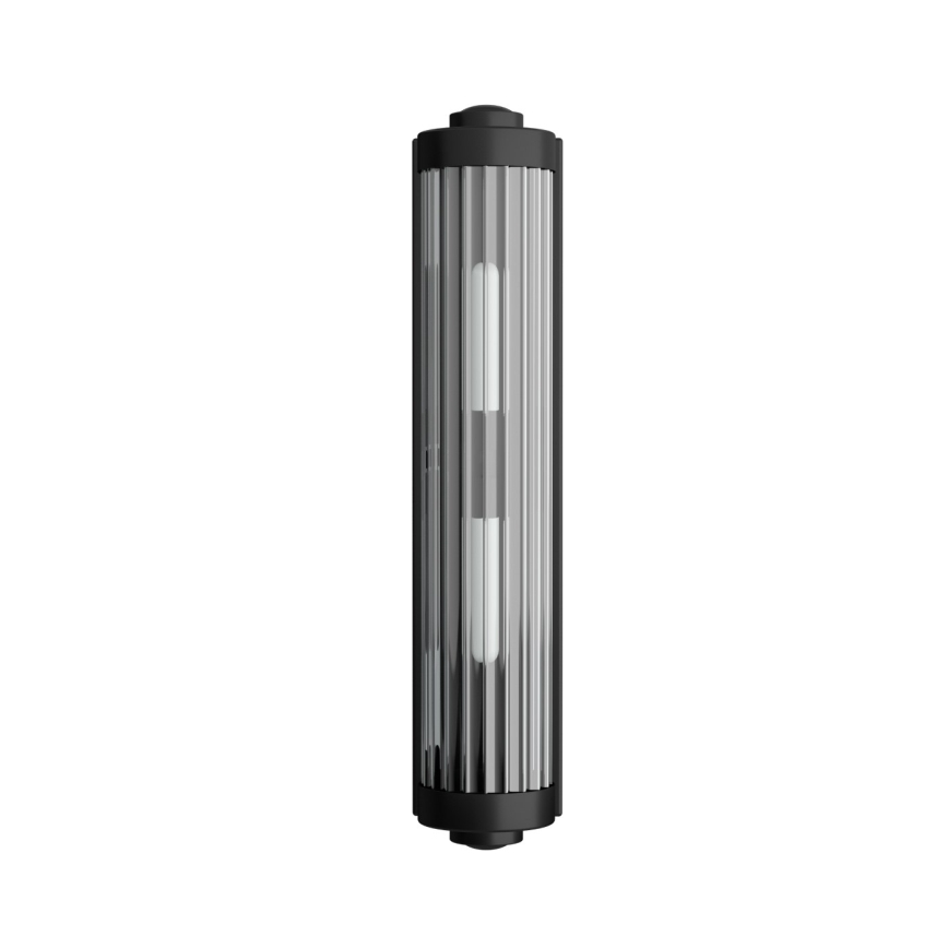 Open Design OR84498 - Aplica de perete pentru baie FUMI 2xG9/8W/230V IP44 neagră