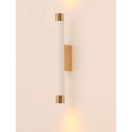 Open Design OR84559 - Aplica de perete Q 2xG9/3,5W/230V alb/auriu