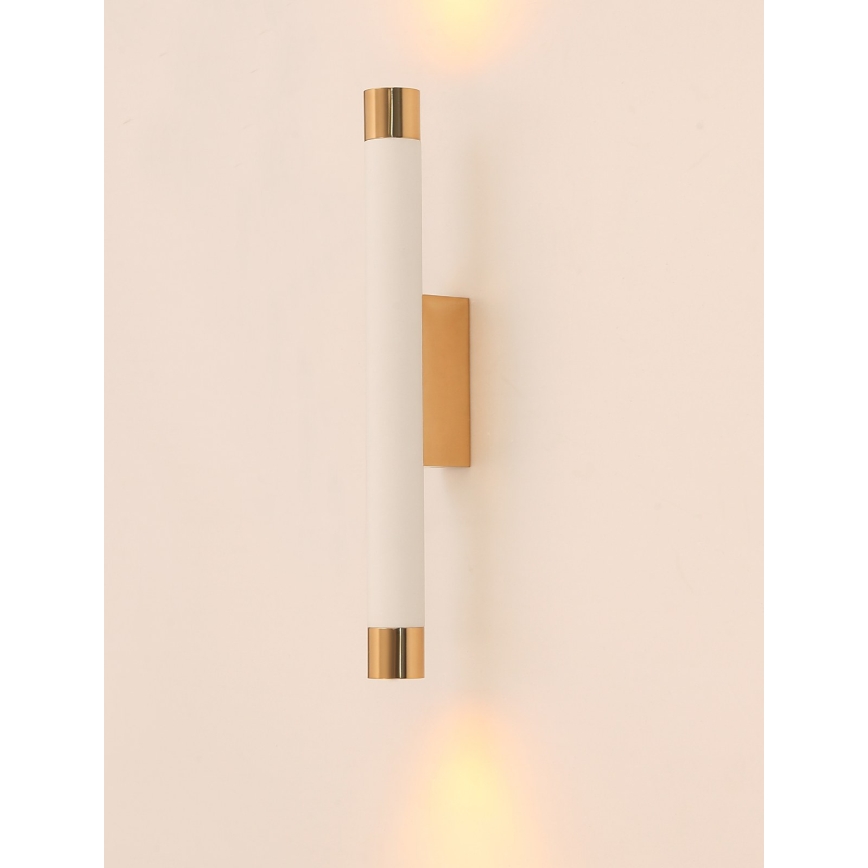 Open Design OR84559 - Aplica de perete Q 2xG9/3,5W/230V alb/auriu