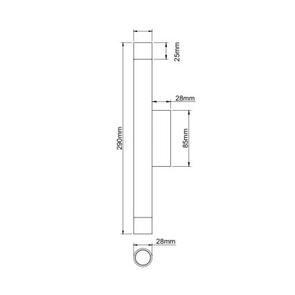 Open Design OR84559 - Aplica de perete Q 2xG9/3,5W/230V alb/auriu