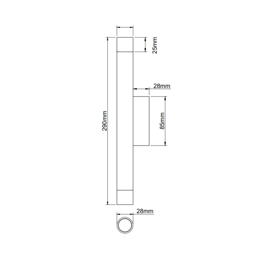 Open Design OR84559 - Aplica de perete Q 2xG9/3,5W/230V alb/auriu