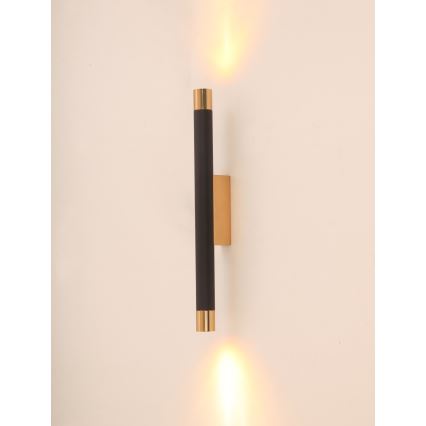 Open Design OR84573 - Aplica de perete Q 2xG9/3,5W/230V negru/auriu