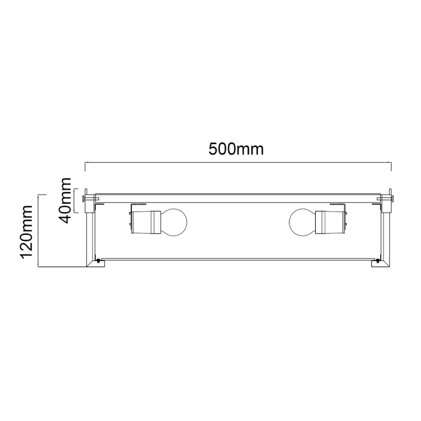 Open Design OR84931 - Plafonieră ROMI, 4x E14, 12W, 230V, diametru 50 cm, alamă