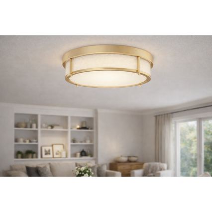 Open Design OR84955 - Plafonieră ROMI, 3x E14/12W/230V, Ø 40 cm, alamă