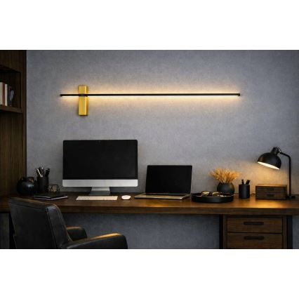 Open Design OR85075 - Aplică de perete LED BENE, 10,5 W, 230 V, 100 cm, auriu