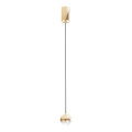 Open Design OR85099 - Lustră LED suspendată pe cablu BOLICINA, LED 5W/230V, aurie