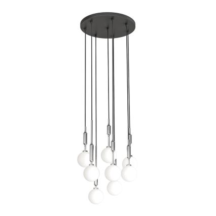 Open Design OR85327 - Lustră suspendată pe cablu ERO 8xG9/8W/230V crom lucios