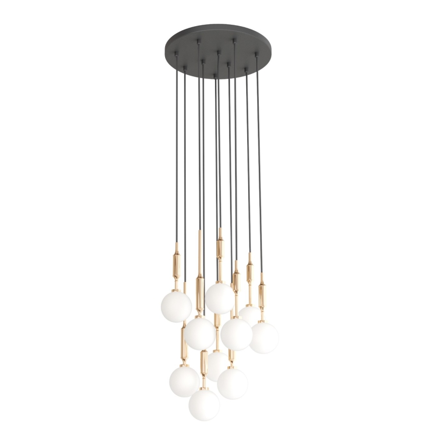 Open Design OR85365 - Lustră suspendată pe cablu ERO 10xG9/8W/230V aurie