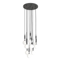 Open Design OR85372 - Lustru pe cablu ERO 10xG9/8W/230V negru