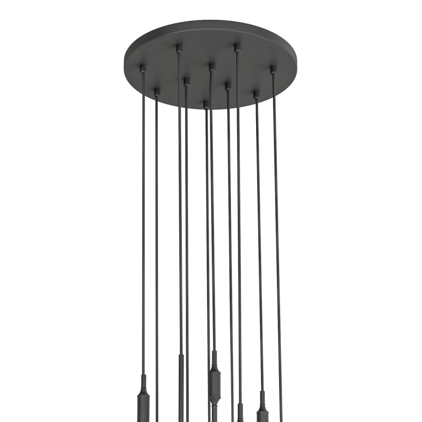 Open Design OR85372 - Lustru pe cablu ERO 10xG9/8W/230V negru