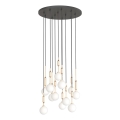Open Design OR85396 - Lustră suspendată pe cablu ERO 12xG9/8W/230V aurie