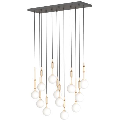 Open Design OR85457 - Lustra suspendată pe cablu ERO 12xG9/8W/230V auriu