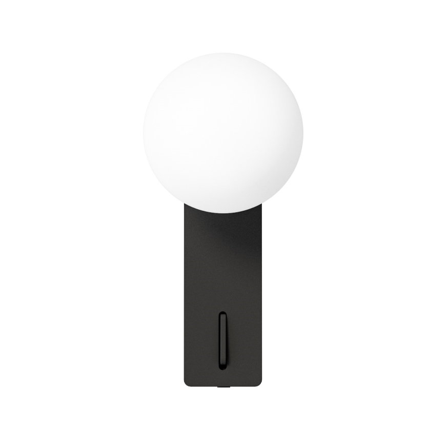 Open Design OR85570 - Aplică de perete BOLETTA 1xG9/8W/230V neagră