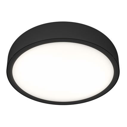 Open Design OR85921 - Plafonieră LED CEDRONE LED/14W/230V 3000/4500/6500K Ø 22 cm neagră