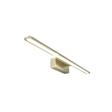 Open Design OR86119 - Aplica LED pentru oglindă de baie LUCE, 11 W, 230 V, 3000/4500/6500 K, 61,5 cm, IP44, alamă