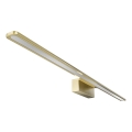 Open Design OR86140 - Aplica LED pentru oglindă de baie LUCE, 12W/230V, 3000/4500/6500K, 91,5 cm, IP44, alamă