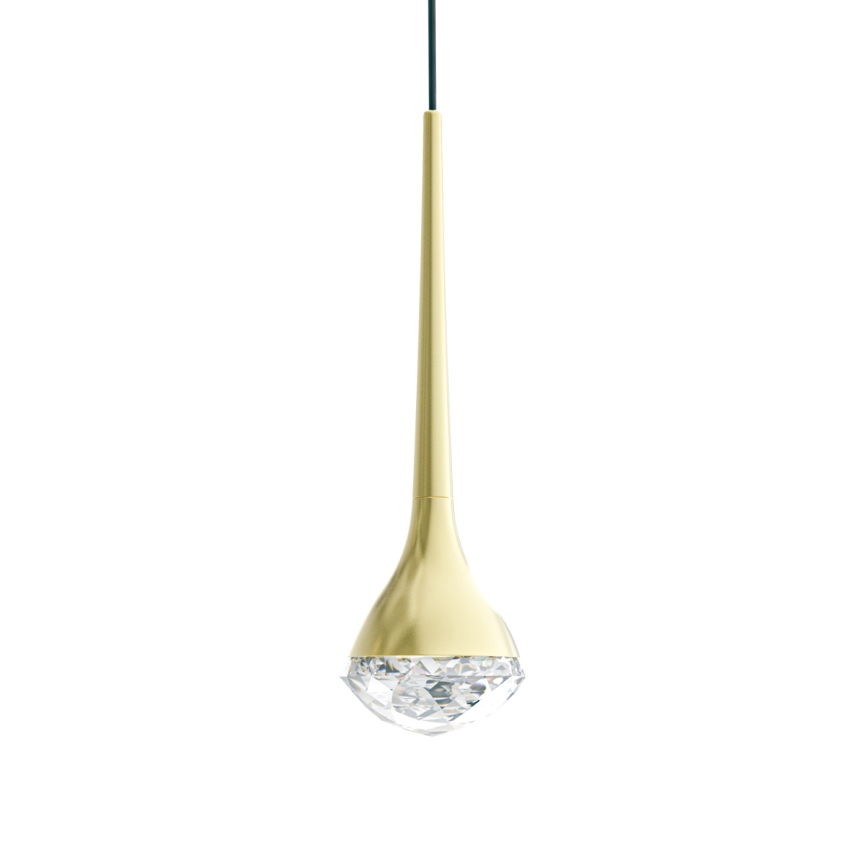 Open Design OR86171 - Lustră LED suspendată pe cablu CRIMA, 7W/230V, alamă