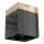 Open Design OR86300 - Spot CUBO 1xG9/8W/230V negru/aur roz