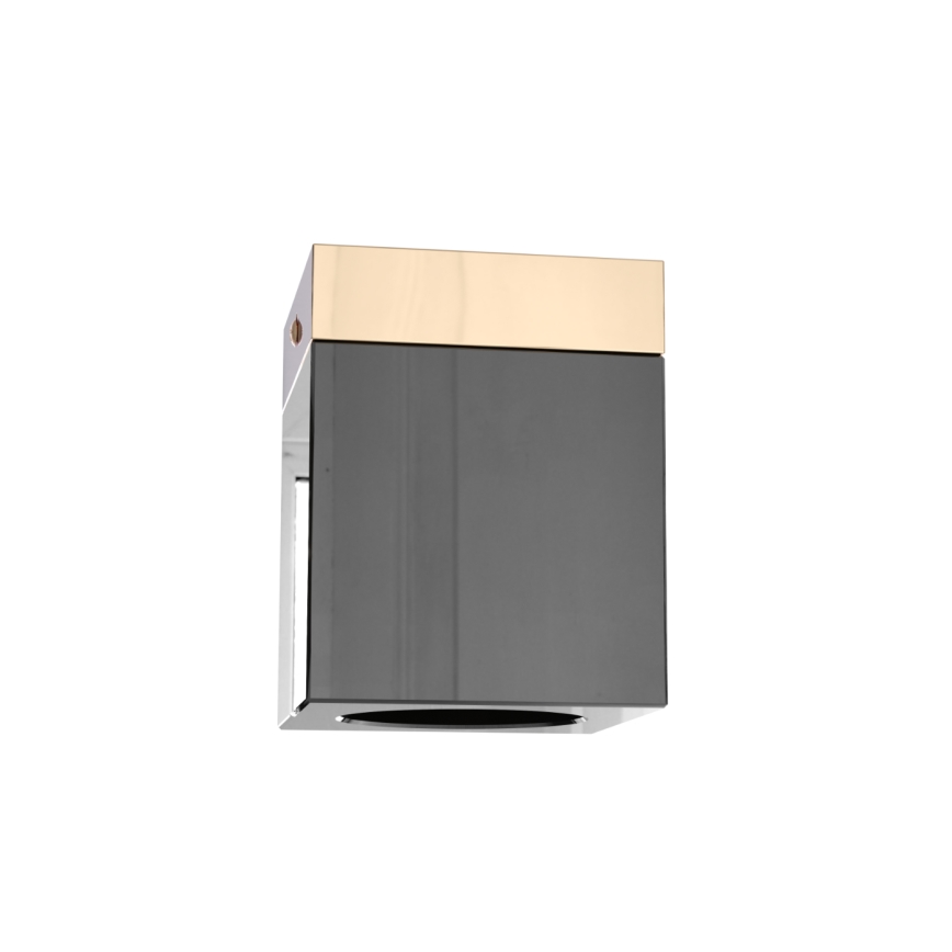 Open Design OR86300 - Spot CUBO 1xG9/8W/230V negru/aur roz