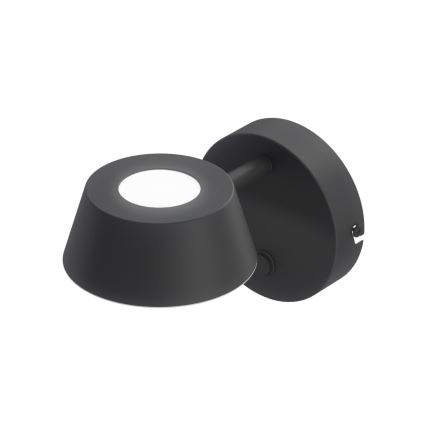 Open Design OR86522 - Aplică de perete LED TIMO, 6W/230V, 3000/4500/6500K, neagră