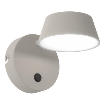 Open Design OR86546 - Lampă LED de perete TIMO, 6W, 230V, 3000/4500/6500K, bej