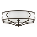 Open Design OR86614 - Plafonieră STESSO 6xE27/12W/230V Ø 85 cm maro