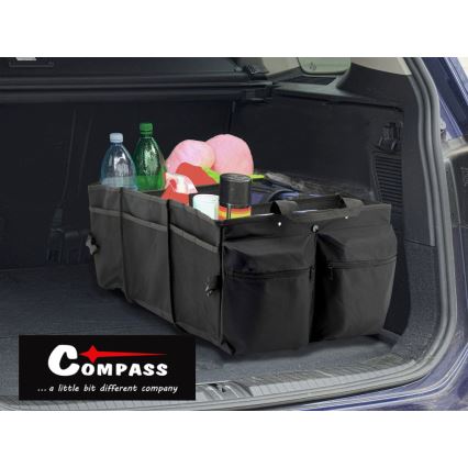 Organizator auto pentru portbagaj 69x41 cm negru