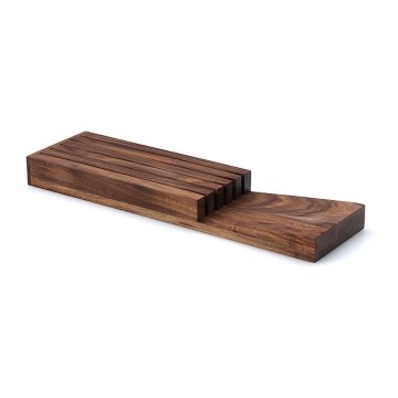 Organizator de cuțite 39x11x3,5 cm acacia Continenta C4873