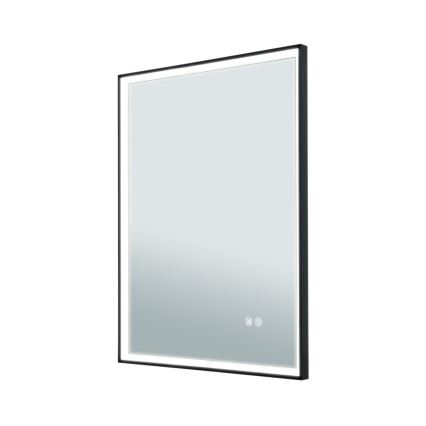 Oglindă încălzită de perete pentru baie cu iluminare FRAME LED/48W/230V 3000/4000/6000K 60x45 cm IP44
