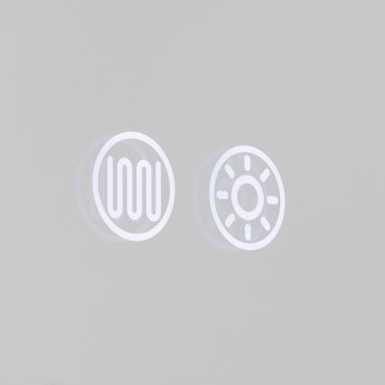 Oglindă de baie încălzită cu LED, montată pe perete, cu iluminare FRAME LED/48W/230V 3000/4000/6000K 60x45 cm IP44