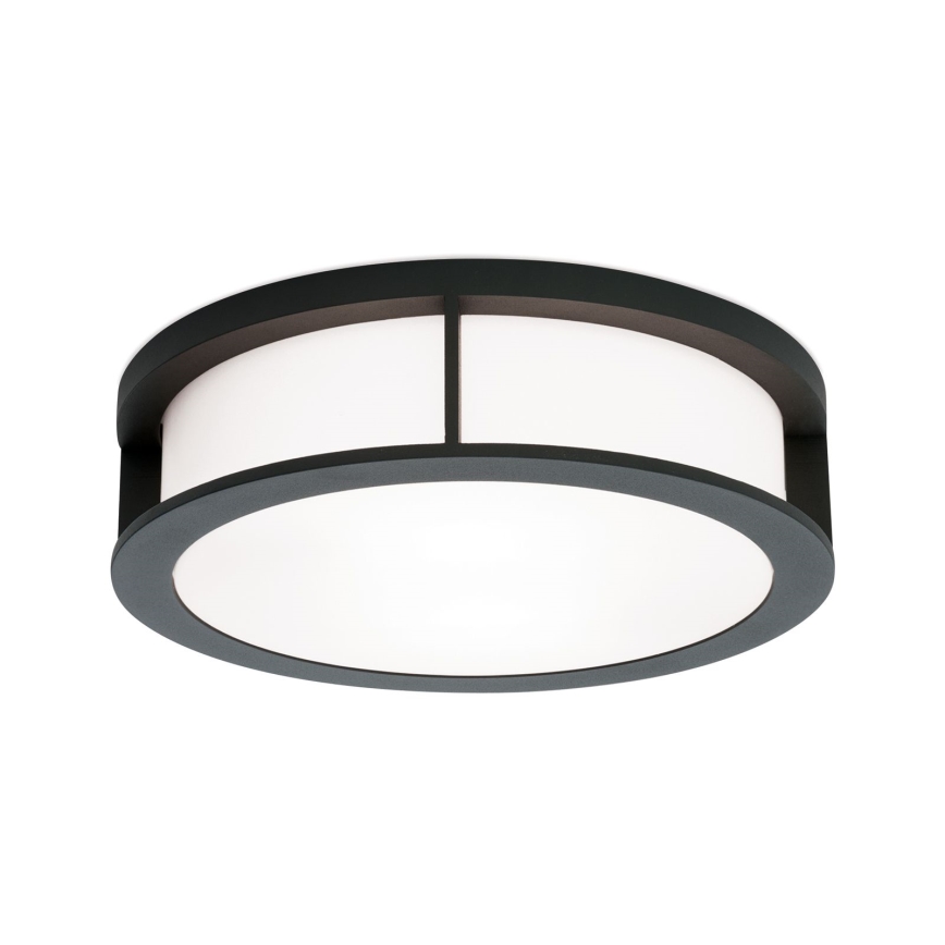 Aplică de exterior HENRY, 2xE27/15W/230V, Ø 30 cm, IP44, antracit