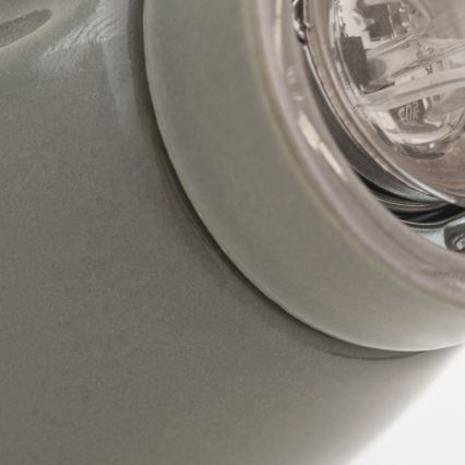 Aplica de perete FROST 1xE27/60W/230V gri