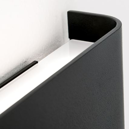 Aplica de perete LED ACCENT LED/14W/230V neagră