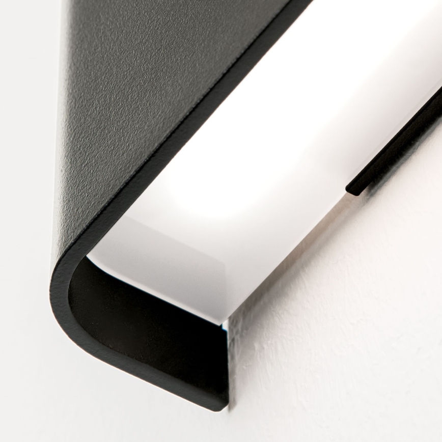 Aplica de perete LED ACCENT LED/14W/230V neagră