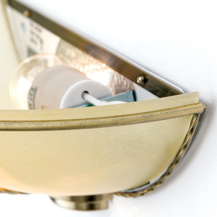 Aplica de perete MAURO 1xE27/60W/230V bronz